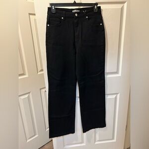 Ettelo Size 14 Women's Black Jeans w/Functional Pockets 31 Inch Inseam NWT